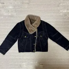 COQULE ケミカル加工デニム地ファージャケット