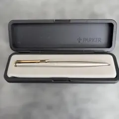 PARKER シャープペンシル シルバー×ゴールド 専用ケース付き付きのサムネイル