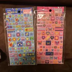 amifa デコレーションシール 2パックセット