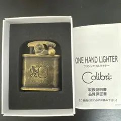 マ*ズ様 Colibri ワンハンドライター フリントオイルライター - メルカリ