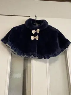 プティマイン　リボンケープ　ポンチョ