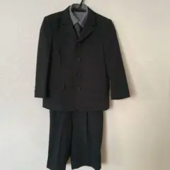子供用 ブラック フォーマルスーツ