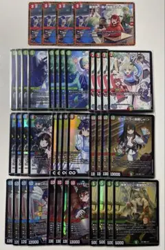 デュエマ アオハル組 完成デッキ40枚 公式DXカードスリーブ付き