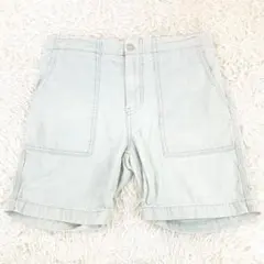 良品△ロンハーマン ハーフパンツ ライトブルー M 現行タグ コーディロイのサムネイル