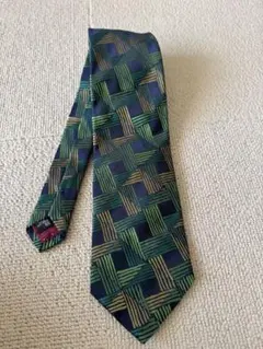 Paul Smith ネクタイ ネイビー グリーン系