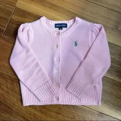 【お値下げ中】ラルフローレン カーディガン 90 80 入園式