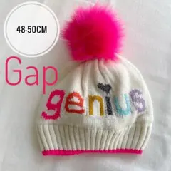 未使用美品　Gap ベビー用ニット帽 48-50CM　カラフル