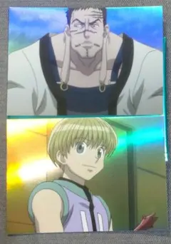 HUNTER×HUNTER 場面写カード シャルナーク　フランクリン マルイ