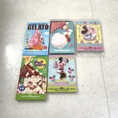 ディズニーランド　ディズニーシー　メモ帳　5個セット