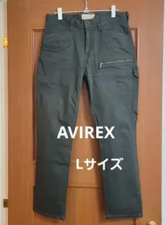 美品★AVIREX ストレッチドビー素材 ８ポケットカーゴパンツ