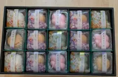 京洛　辻が花　花点心 15個入りお吸い物最中のサムネイル