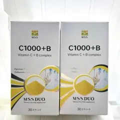 MSS DUO C1000+B ビタミンC+B群 30本 10箱 MSSサプリメント MSS DUO® C1000+B｜ドクターズコスメ専門通販