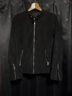 archive velour riders jacket
