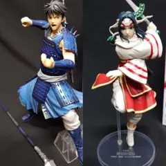 キングダム　一番くじ　信フィギュア　羌瘣フィギュア　開封品　箱有り
