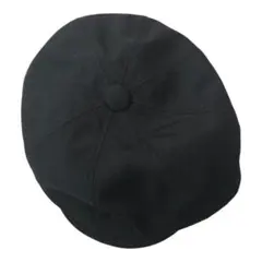 USA製ニューヨークハットCanvas Big Appleコットン大ぶり黒 新品