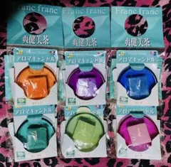 Franc franc 爽健美茶 おまけ アロマキャンドル 6色セット