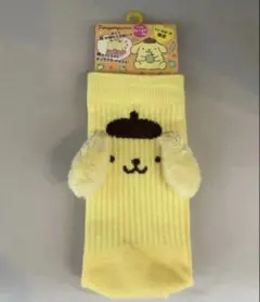 ポムポムプリン　耳付きソックス　靴下　レディース
