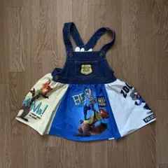 【ズートピア】ディズニー　ジャンパースカート　110サイズ