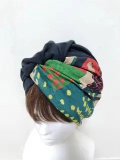 超幅広ターバン（帽子代わりにもなる）