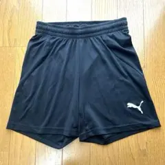試着程度 プーマ ショートパンツ 130 DRYCELL 黒 ブラック キッズ