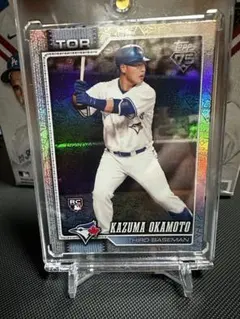 岡本和真 2026 Topps Chrome NEGATIVE リフラクター - メルカリ