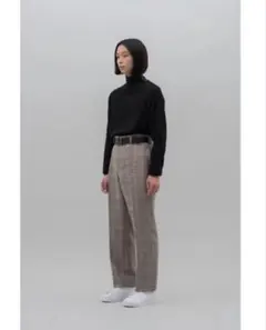 【neon sign】2022AW チェック スラックス パンツのサムネイル