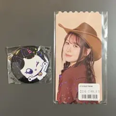 ME:I MOMONA 笠原桃奈 缶バッジ ピクチャーチケット