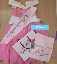 ディズニービビディバビディブティックオーロラ姫ドレス120cm