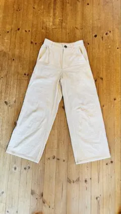 コーデュロイワイドパンツ gu