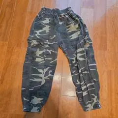 WILD HIPHOP 迷彩 カーゴパンツ 140cm