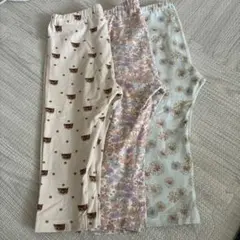 ユニクロ　PAUL & JOE 七分丈レギンス　120