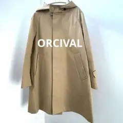 ORCIVAL ボンディングフード ラグランコート　スプリングコート