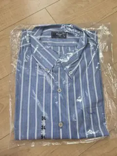 Kent in Tradition ワイシャツ 3L ブルー ストライプのサムネイル