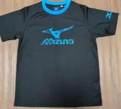 MIZUNO ミズノ Tシャツ 160 ブラック ブルー