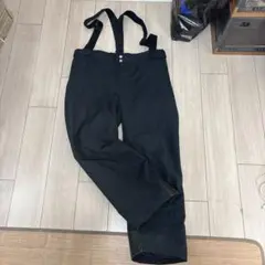 DESCENTE スキーパンツ ブラック サスペンダー付き　110-80サイズのサムネイル