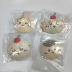 ちいかわ　ホイップマグネット　うさぎ　シーサー　くりまんじゅう　ラッコ　4点