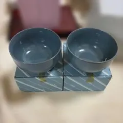 ペア丼 2個セット 陶器製のサムネイル