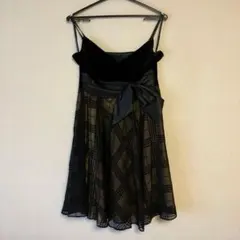 ASHILL パーティドレス　9号　ブラック　ブラウン
