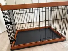 クーアンドリク ペットケージ 犬 木製 専用】クーアンドリク 木製ゲージ 犬用 - メルカリ