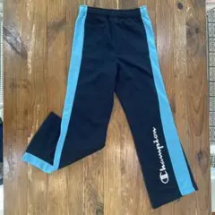 Champion ジャージ 130サイズ 黒/青