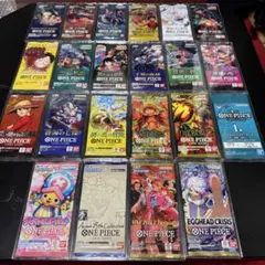 ONE PIECE カードゲーム コレクション 歴代 未開封パック コンプリート