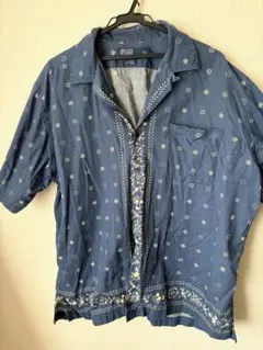 Polo by Ralph Lauren ネイビー　オープンカラー　半袖シャツ