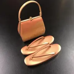 【キンワシ印】草履バックセット　B品　草履23.5cm