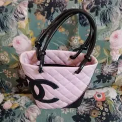 (faily様専用)シャネルカンボンラインマトラッセミニトートバッグ