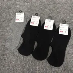 即決 新品 UNIQLO ユニクロ ベリーショートソックス 25-27cm 4足