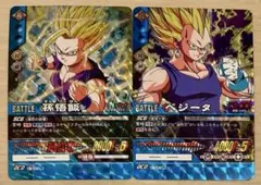 ドラゴンボール データカードダス PE-015 PE-016 孫悟空 ベジータ