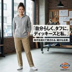 Dickies ディッキーズ ジップアップパーカー S グレー 綿100 定番のサムネイル
