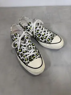 【希少】CT70 チャックテイラー レオパード 27.5cm US9 三ツ星