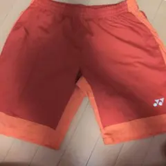 YONEX ヨネックス バドミントン ハーフパンツ オレンジ