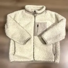 UNIQLO フリースジャケット 110 クリーム